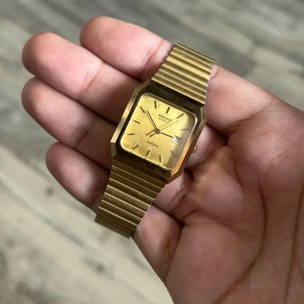 Vintage Rado Quartz Diastar Swiss Made Men’s Watch 105.0117.3
